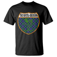Scots-Irish Pride T Shirt Shamrock Ulster Scots Scotch Irish Shamrock Thistle