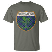 Scots-Irish Pride T Shirt Shamrock Ulster Scots Scotch Irish Shamrock Thistle