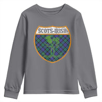 Scots-Irish Pride Youth Sweatshirt Shamrock Ulster Scots Scotch Irish Shamrock Thistle