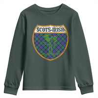 Scots-Irish Pride Youth Sweatshirt Shamrock Ulster Scots Scotch Irish Shamrock Thistle