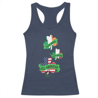 Half Irish Half Italian All American Racerback Tank Top
