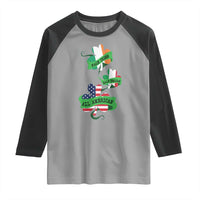 Half Irish Half Italian All American Raglan Shirt
