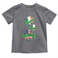 Half Irish Half Italian All American Toddler T Shirt