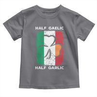 Irish Italian Pride Toddler T Shirt Half Gaelic Half Garlic Shamrock Ireland Italy Flag