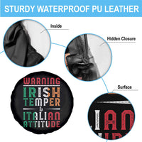Funny Irish Temper Italian Attitude Spare Tire Cover