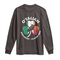 Italian Irish O'talian St. Patrick's Day Long Sleeve Shirt