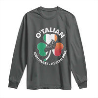 Italian Irish O'talian St. Patrick's Day Long Sleeve Shirt
