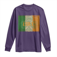Eire Irish Pride Long Sleeve Shirt Celtic Shamrock Ireland Flag