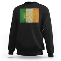 Eire Irish Pride Sweatshirt Celtic Shamrock Ireland Flag