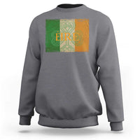 Eire Irish Pride Sweatshirt Celtic Shamrock Ireland Flag