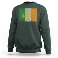 Eire Irish Pride Sweatshirt Celtic Shamrock Ireland Flag