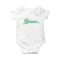 Irish Baby Onesie Slainte Cheers Good Health Ireland