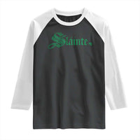 Irish Raglan Shirt Slainte Cheers Good Health Ireland