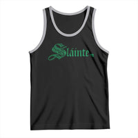 Irish Tank Top Slainte Cheers Good Health Ireland