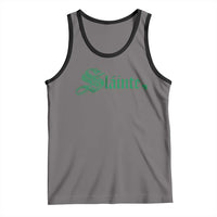 Irish Tank Top Slainte Cheers Good Health Ireland