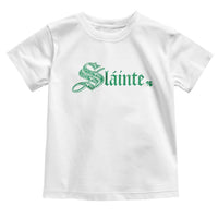 Irish Toddler T Shirt Slainte Cheers Good Health Ireland