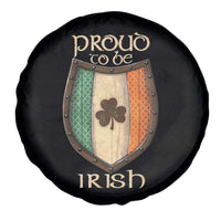 Proud To Be Irish Spare Tire Cover Celtic Shamrock Ireland Flag