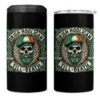 Irish Pride 4 in 1 Can Cooler Tumbler Irish Hooligan Ireland Flag Skull