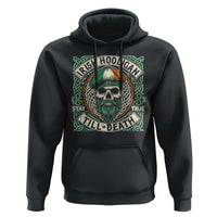 Irish Pride Hoodie Irish Hooligan Ireland Flag Skull