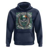Irish Pride Hoodie Irish Hooligan Ireland Flag Skull