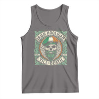 Irish Pride Tank Top Irish Hooligan Ireland Flag Skull