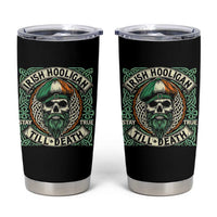 Irish Pride Tumbler Cup Irish Hooligan Ireland Flag Skull