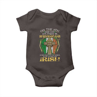 Irish Pride Baby Onesie God Said Let There Be Shenanigans And Malarkey In The World So He Created The Irish