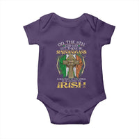 Irish Pride Baby Onesie God Said Let There Be Shenanigans And Malarkey In The World So He Created The Irish