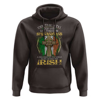 Irish Pride Hoodie God Said Let There Be Shenanigans And Malarkey In The World So He Created The Irish