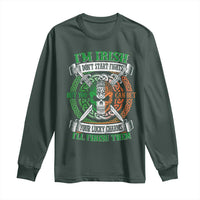 Irish Pride Long Sleeve Shirt You Can Bet Your Lucky Charms I'll Finish Them