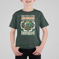 Irish Pride T Shirt For Kid Some People Spend Their Whole Lives Trying To Be Awesome Others Are Born Irish TS09