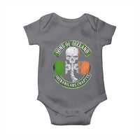 Irish Pride Baby Onesie Sons Of Ireland Shenanigans Chapter Skull Shamrock