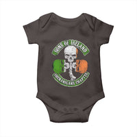 Irish Pride Baby Onesie Sons Of Ireland Shenanigans Chapter Skull Shamrock