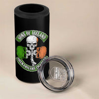 Irish Pride 4 in 1 Can Cooler Tumbler Sons Of Ireland Shenanigans Chapter Skull Shamrock