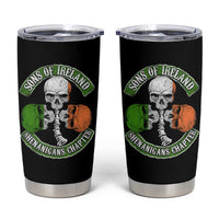 Irish Pride Tumbler Cup Sons Of Ireland Shenanigans Chapter Skull Shamrock