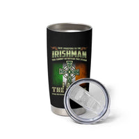 Irish Pride Tumbler Cup Irish Warrior I Am The Storm The Irishman Whispers Back