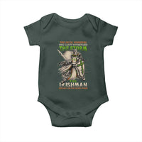 Irish Pride Baby Onesie Irish Warrior I Am The Feckin Storm