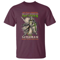 Irish Pride T Shirt Irish Warrior I Am The Feckin Storm
