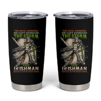 Irish Pride Tumbler Cup Irish Warrior I Am The Feckin Storm