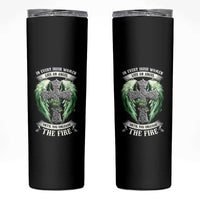 Irish Women Skinny Tumbler In Every Irish Woman Lies An Angel Until You Unleash The Fire