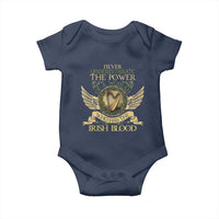 Never Underestimate The Power Of Irish Women Baby Onesie