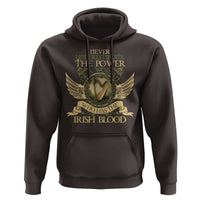 Never Underestimate The Power Of Irish Women Hoodie