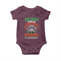 Irish Girls Baby Onesie We're A Limited Edition Of Fascination A Unique Rare Blend Of Awesomeness