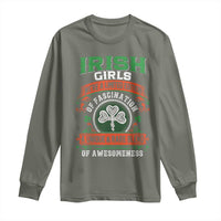 Irish Girls Long Sleeve Shirt We're A Limited Edition Of Fascination A Unique Rare Blend Of Awesomeness