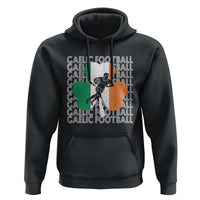 Gaelic Football Hoodie Irish Flag Shamrock