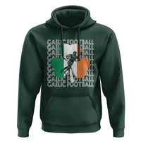 Gaelic Football Hoodie Irish Flag Shamrock