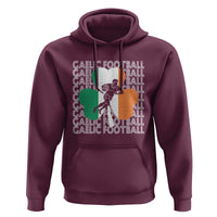 Gaelic Football Hoodie Irish Flag Shamrock