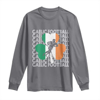 Gaelic Football Long Sleeve Shirt Irish Flag Shamrock