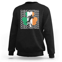 Gaelic Football Sweatshirt Irish Flag Shamrock