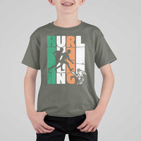 Irish Hurling Hurler T Shirt For Kid